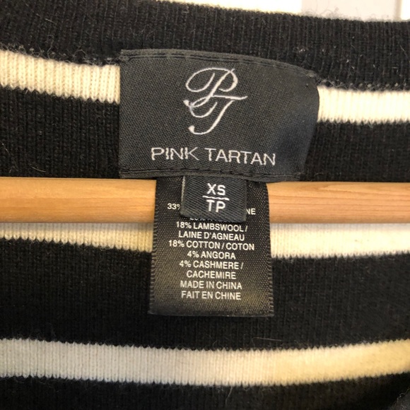 Pink Tartan cashmere sweater dress, size XS - Picture 3 of 5